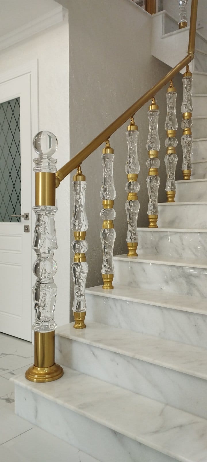 Balustradă din plexiglas realizată