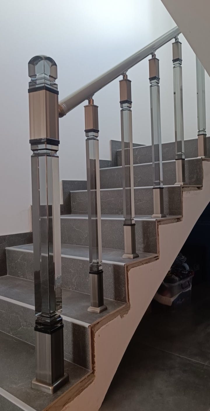 Balustradă din plexiglas realizată