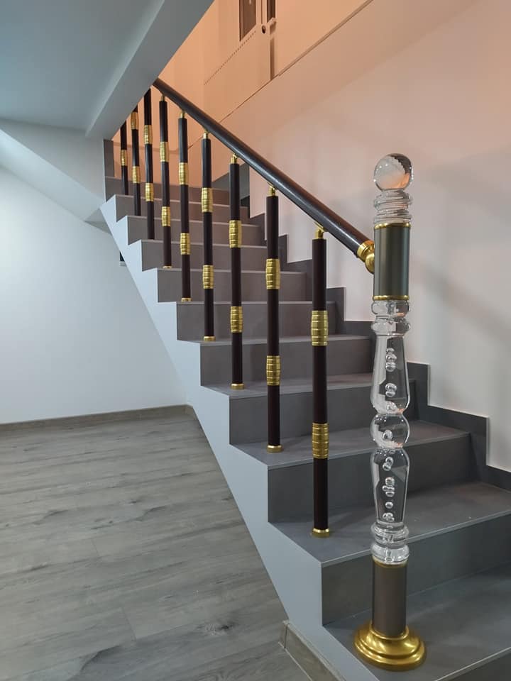 Balustradă din plexiglas realizată