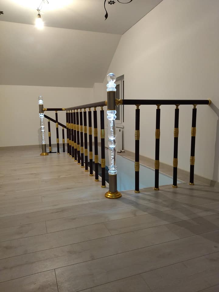 Balustradă din plexiglas realizată