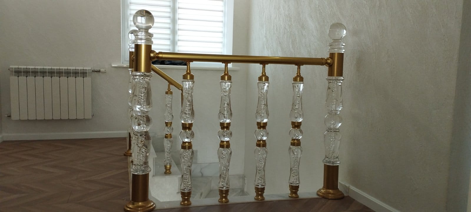 Balustradă din plexiglas realizată