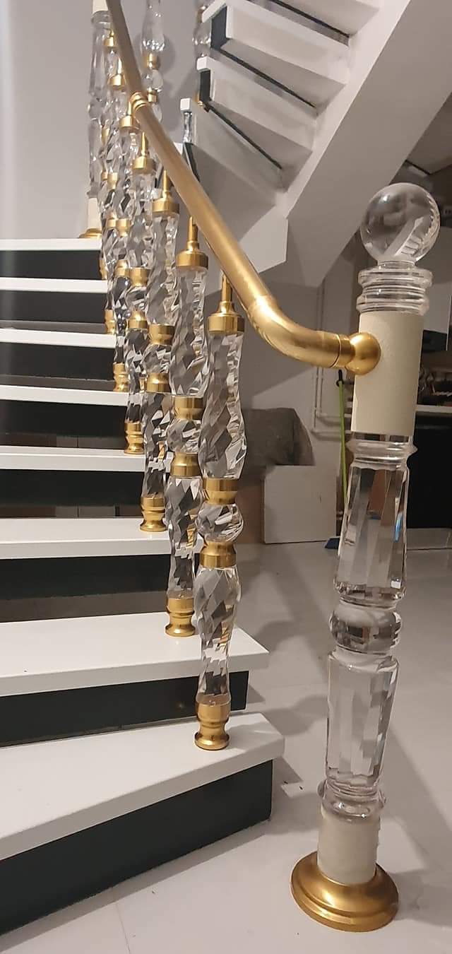 Balustradă din plexiglas realizată